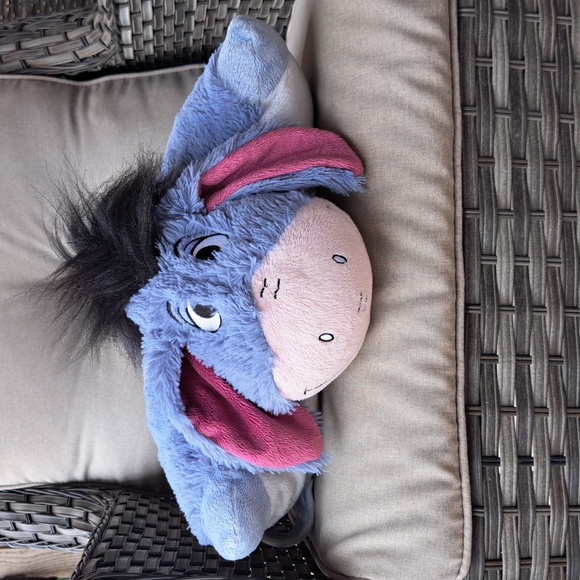 Pillow Pets Disney Winnie the Pooh 18" Eeyore Stuffed Animal - Picture 7 of 17
